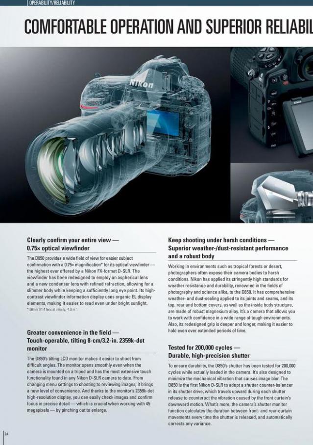 Nikon D850. Page 24