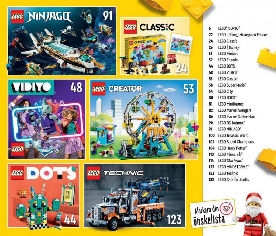 Lekextra Erbjudande Lego Juli-December 2021. Page 3
