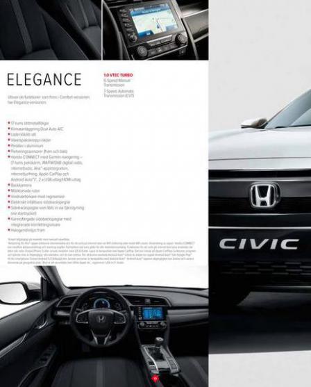 Honda Civic 5 Dörrars. Page 20
