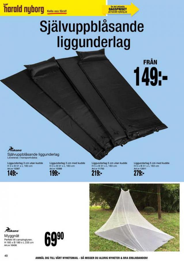 Harald Nyborg Erbjudande Camping 2021. Page 40