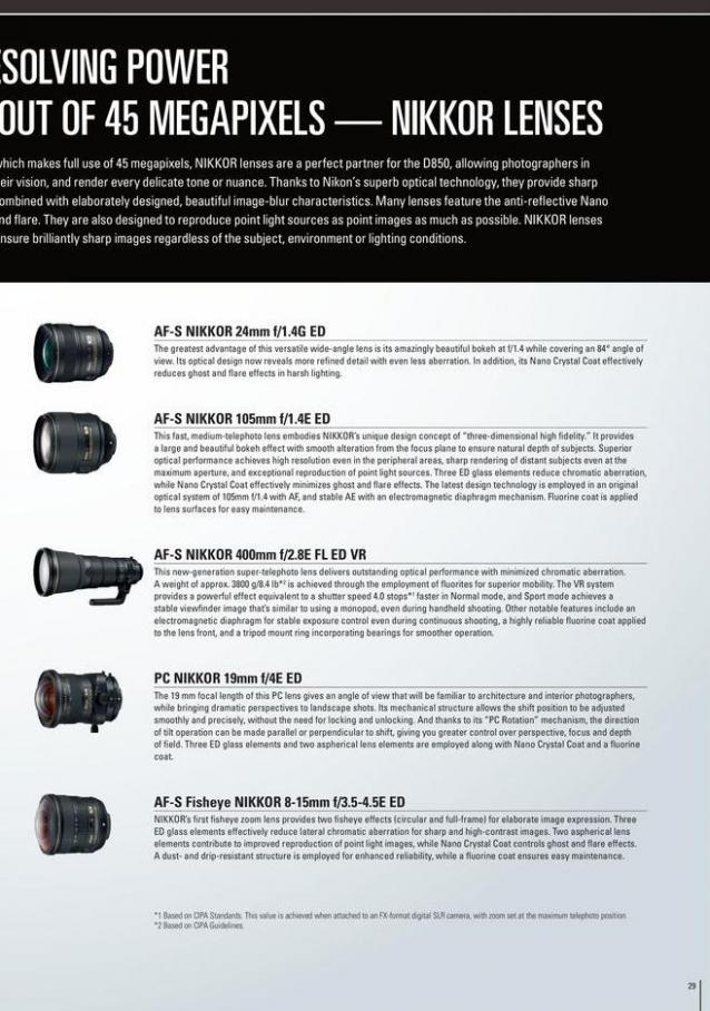Nikon D850. Page 29