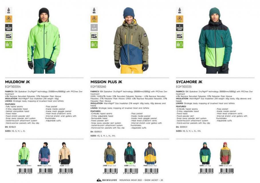 Winter 2021&2022 Mountainwear. Page 20