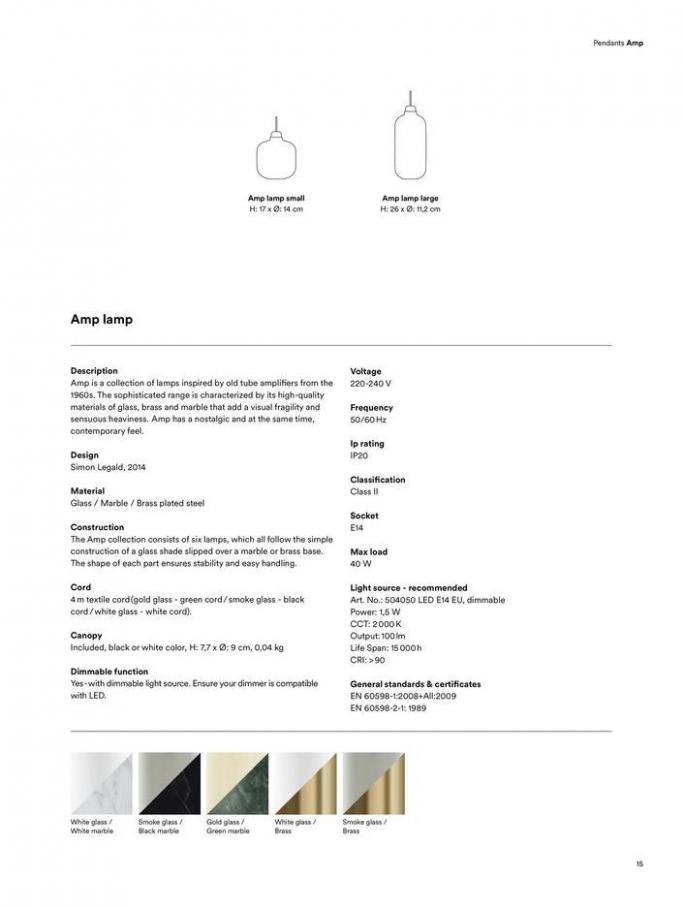 Lighting Collection. Page 15