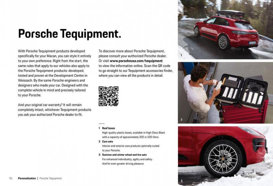 Porsche Macan 2021. Page 97
