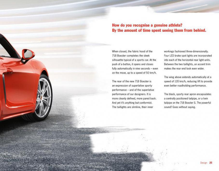 Porsche 718 Boxter. Page 25