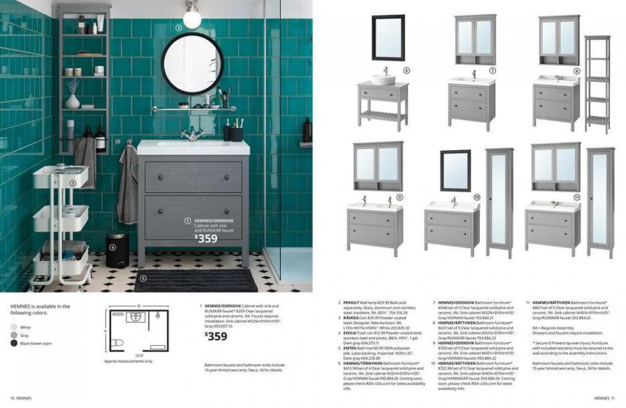 IKEA Bathroom 2021. Page 6