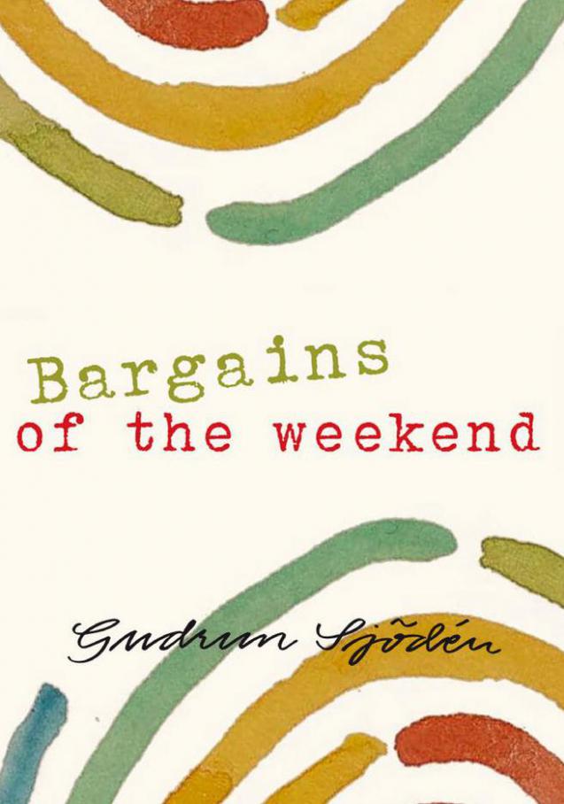 Bargains of the weekend. Gudrun Sjödén (2021-07-25-2021-07-25)