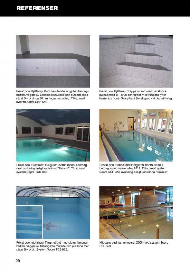 Svenska Kakel pool. Page 26