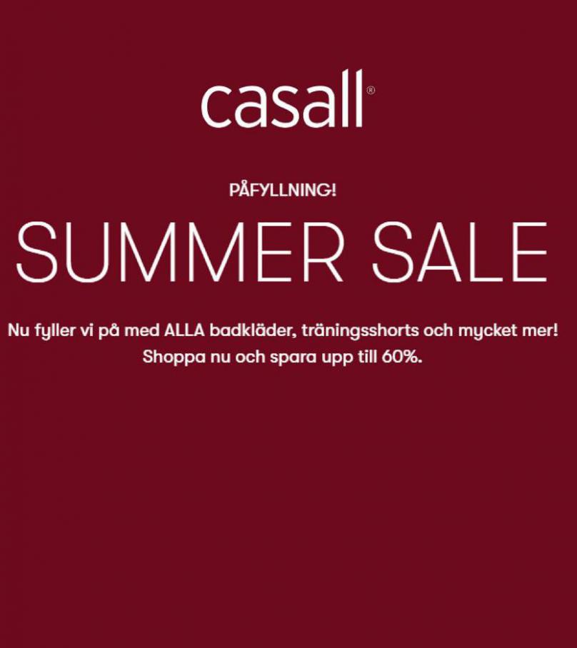 Men Summer Sale. Casall (2021-09-03-2021-09-03)