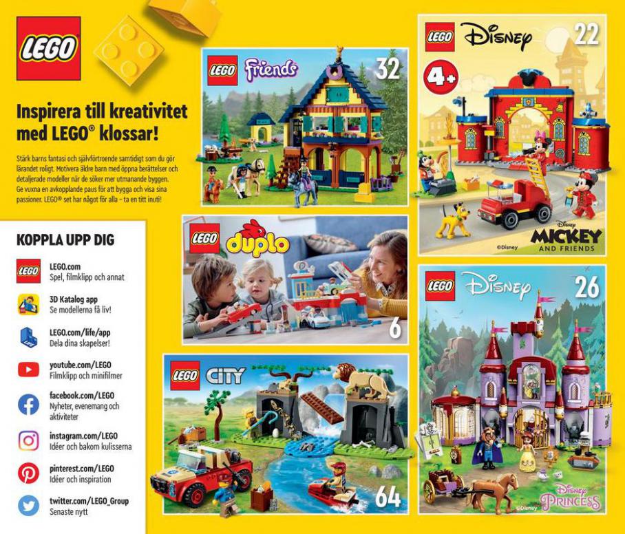 Lekextra Erbjudande Lego Juli-December 2021. Page 2