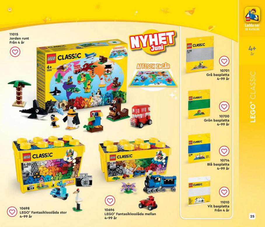Lekextra Erbjudande Lego Juli-December 2021. Page 25