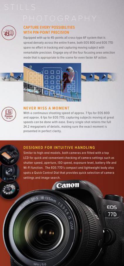 Canon EOS 80D & 77D. Page 4