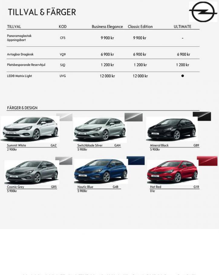 Opel Astra. Page 3