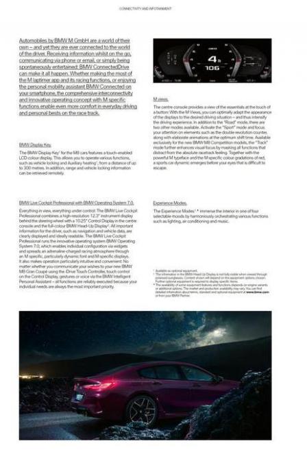 BMW M8 Gran Coupé. Page 40