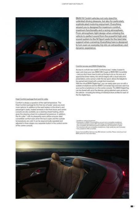 BMW M8 Coupé & Cabriolet. Page 59