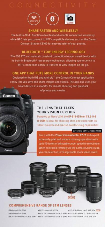 Canon EOS 80D & 77D. Page 5