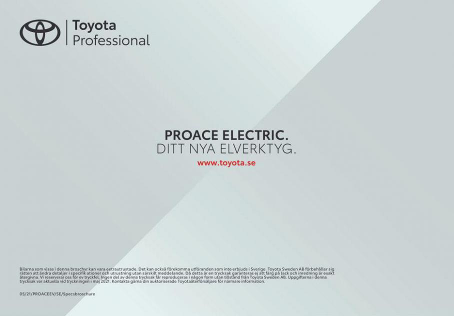 Toyota Proace Electric. Page 16