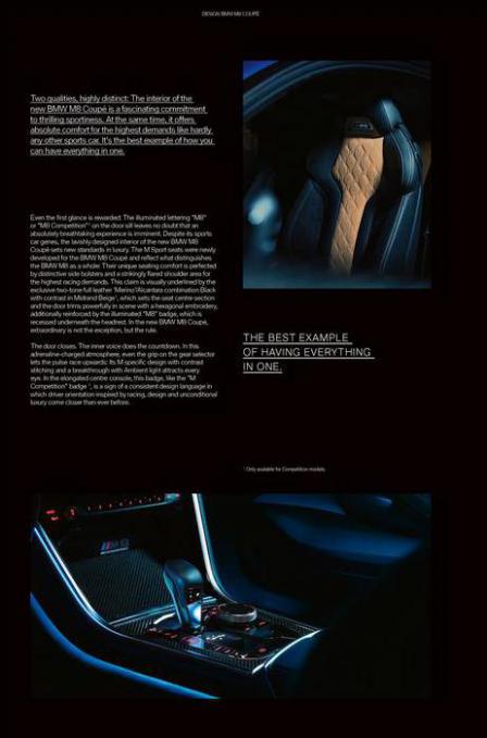 BMW M8 Coupé & Cabriolet. Page 36