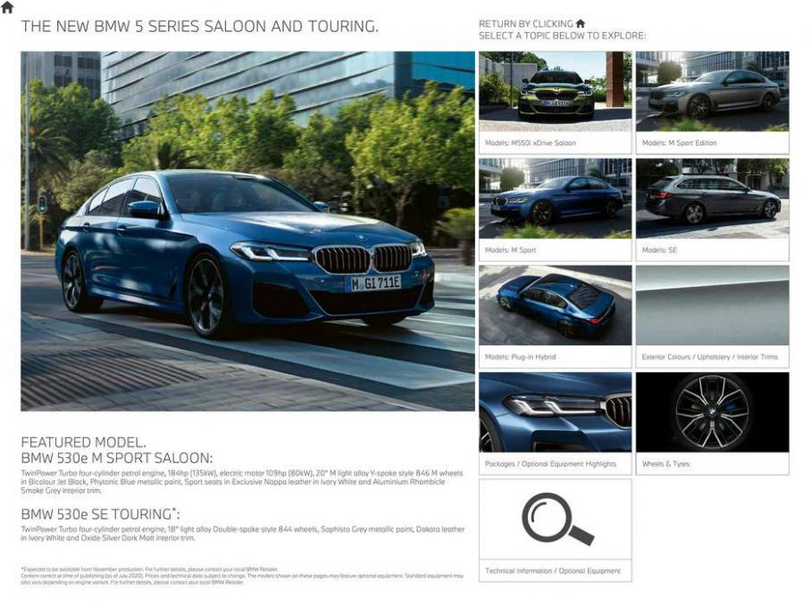 BMW 5 Series Saloon. Page 2