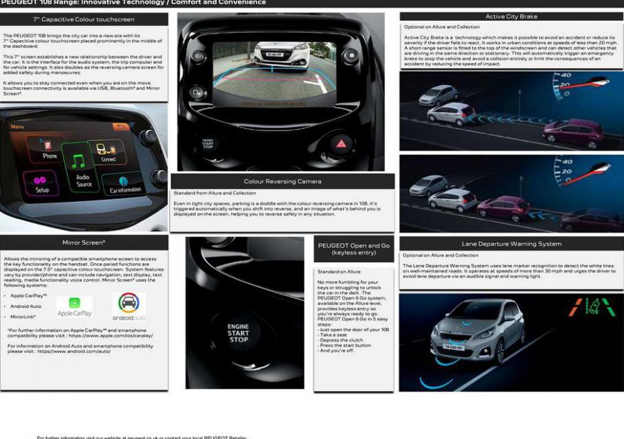 Peugeot 108 Range. Page 5