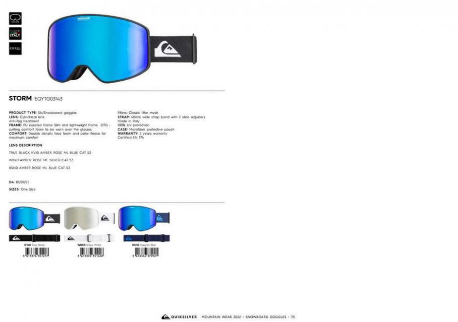 Winter 2021&2022 Goggles & Helmets. Page 13
