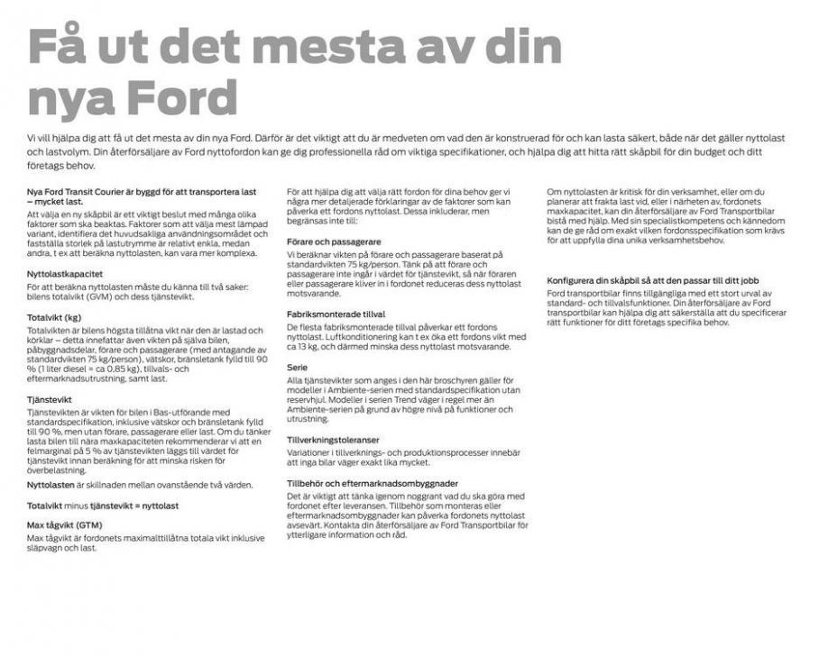 Ford Transit Courier. Page 32
