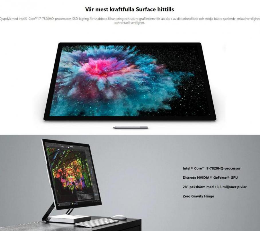 Nya Surface Studio 2. Page 3