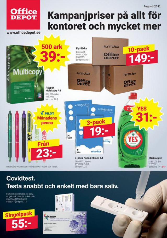 Nyheter. Office Depot (2021-08-31-2021-08-31)