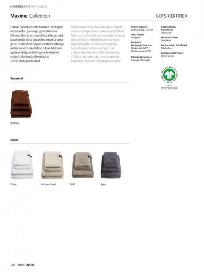 HIMLA Product Catalog AW21. Page 118