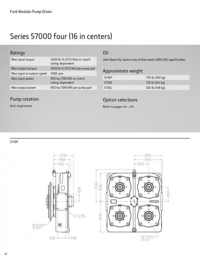 Pump Drive Selection Guide. Page 42