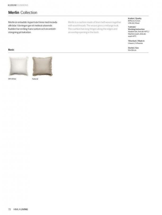 HIMLA Product Catalog AW21. Page 72