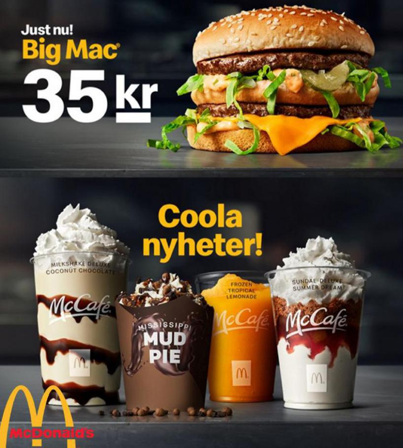 Nyheter. McDonald's (2021-08-27-2021-08-27)