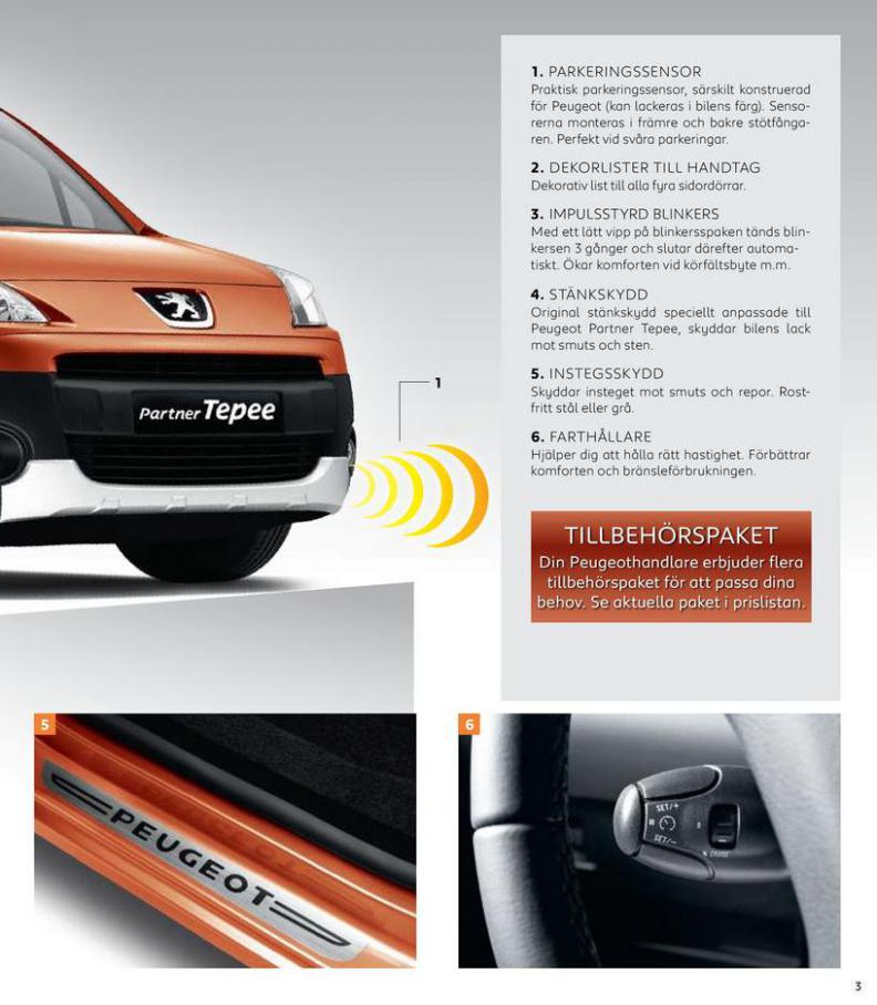 Peugeot Partner Tepee. Page 3