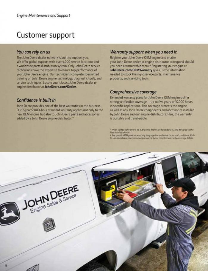 Engine Maintenance and Support. Page 18