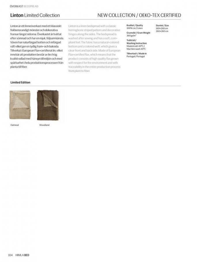 HIMLA Product Catalog AW21. Page 104