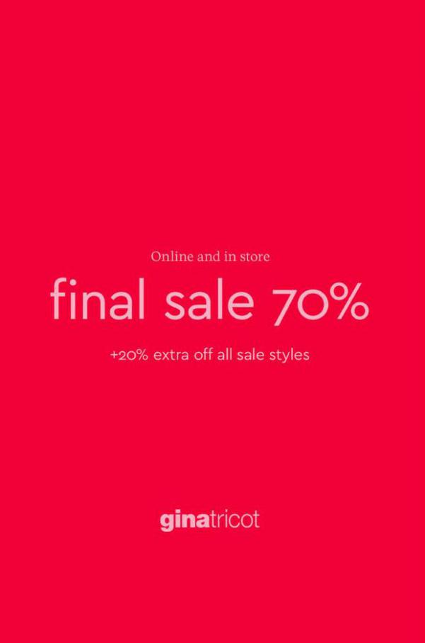 Final Sale. Gina Tricot (2021-10-02-2021-10-02)