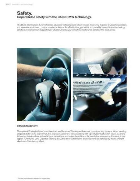 BMW 3-serie Gran Turismo. Page 26