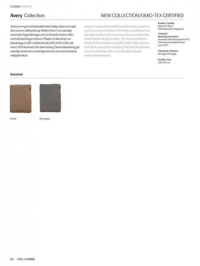 HIMLA Product Catalog AW21. Page 80