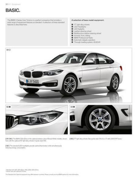 BMW 3-serie Gran Turismo. Page 30