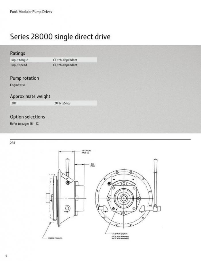 Pump Drive Selection Guide. Page 6
