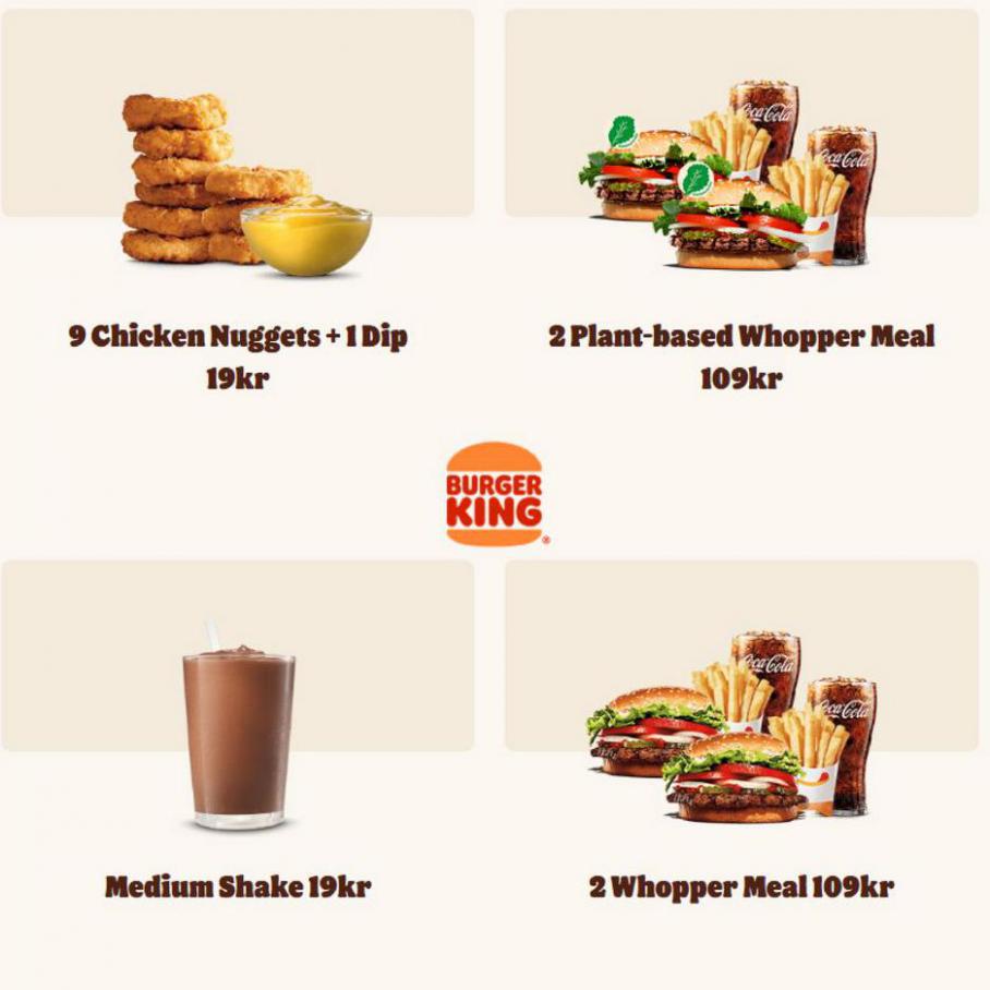 Erbjudande. Burger King (2021-08-22-2021-08-22)