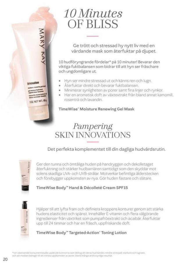 TimeWise Skin Care. Page 20