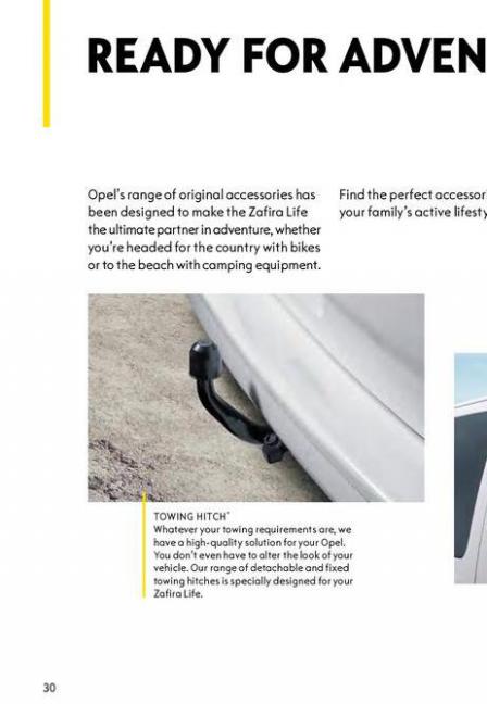 Opel Zafira Life. Page 58