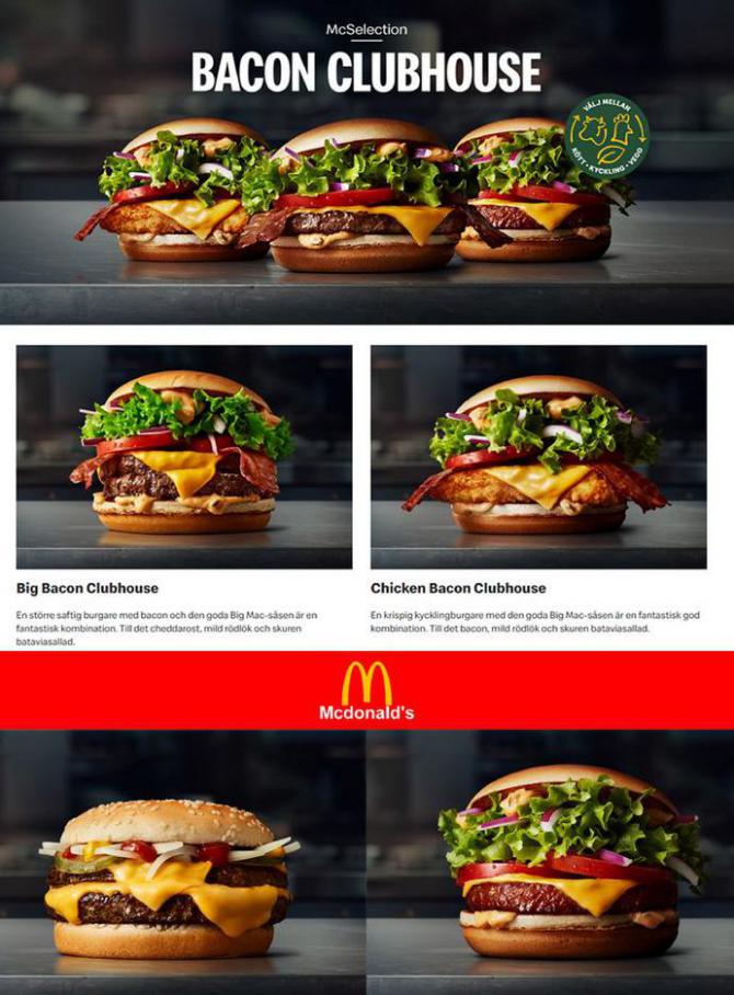 Menu. McDonald's (2021-08-16-2021-08-16)