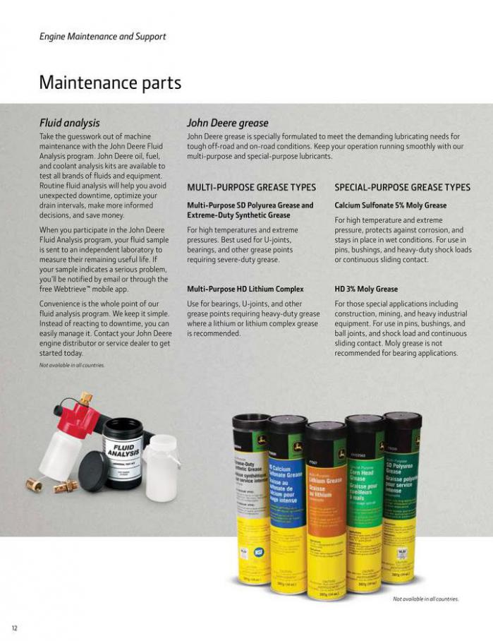 Engine Maintenance and Support. Page 12