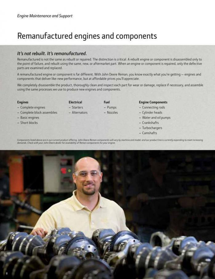Engine Maintenance and Support. Page 8
