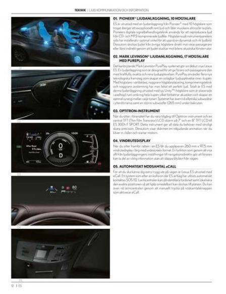Lexus ES. Page 12