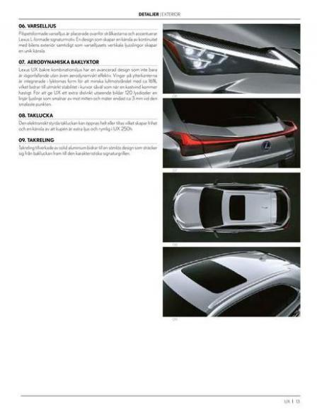 Lexus UX 250h. Page 13