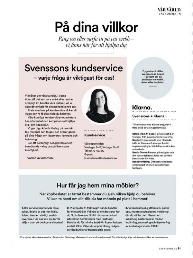 Svenssons Höst/vinter 2020–2021. Page 91