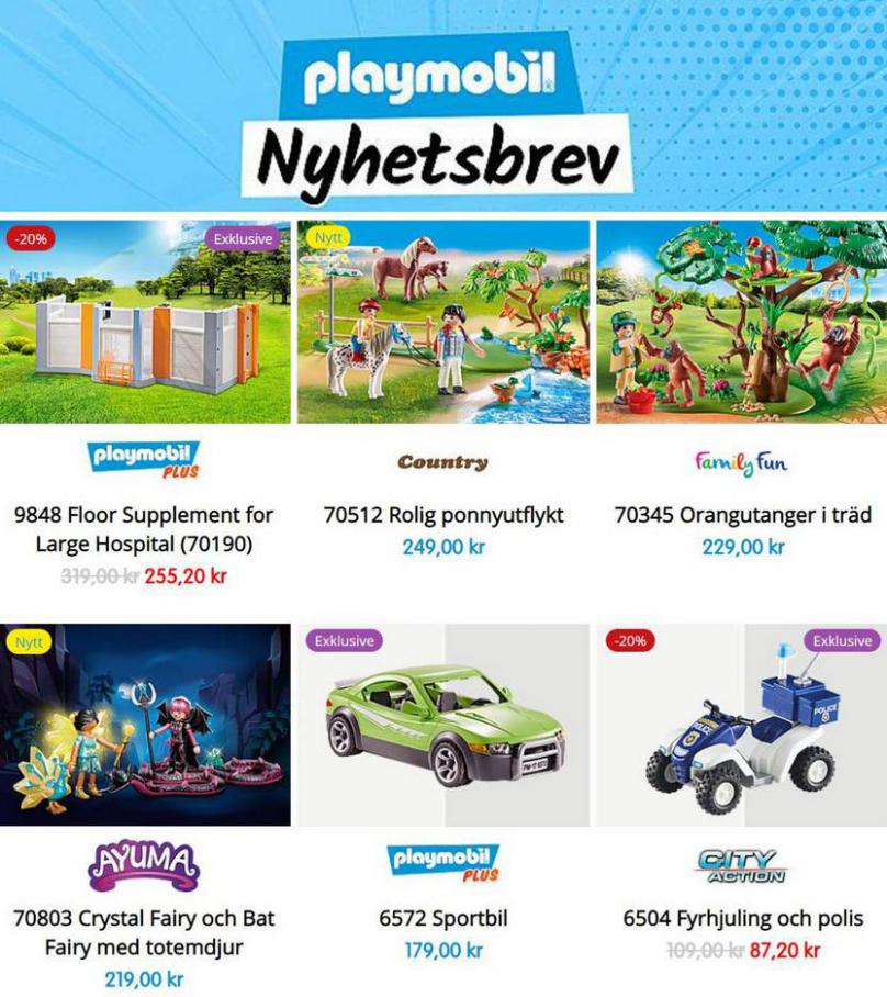 Playmobil Erbjudande Nyheter. Page 7